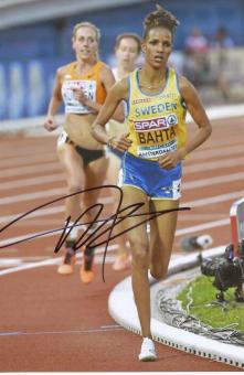 Meraf Bahta  Schweden  Leichtathletik Autogramm Foto original signiert 