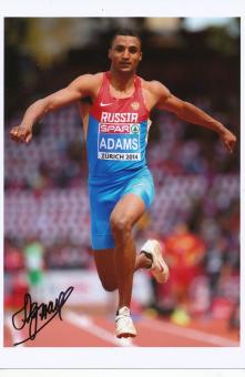 Ljukman Adams  Rußland  Leichtathletik Autogramm Foto original signiert 