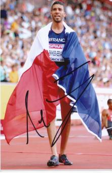 Mahiedine Mekhissi Benabbad  Frankreich  Leichtathletik Autogramm Foto original signiert 