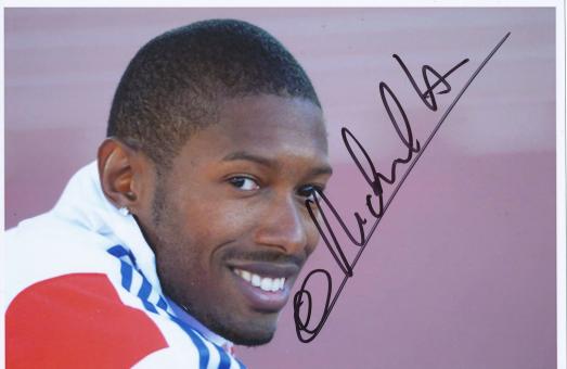 Mickael Hanany  Frankreich  Leichtathletik Autogramm Foto original signiert 