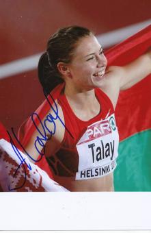 Alina Talay  Weißrußland   Leichtathletik Autogramm Foto original signiert 