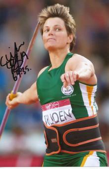 Sunette Viljoen  Südafrika  Leichtathletik Autogramm Foto original signiert 