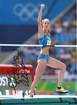 Alessia Trost  Italien  Leichtathletik Autogramm 15x20 cm Foto original signiert 