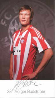 Holger Badstuber  2011/2012  FC Bayern München Fußball Autogrammkarte Druck signiert 