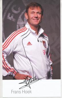 Frans Hoek  2010/2011  FC Bayern München Fußball Autogrammkarte Druck signiert 