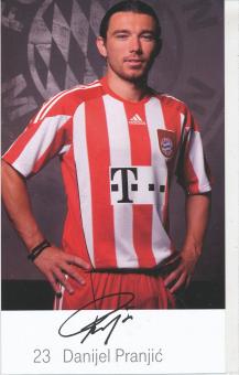 Danijel Pranjic  2010/2011  FC Bayern München Fußball Autogrammkarte Druck signiert 