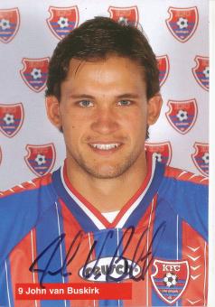 Johan van Buskirk  1996/1997  KFC  Uerdingen Fußball Autogrammkarte original signiert 