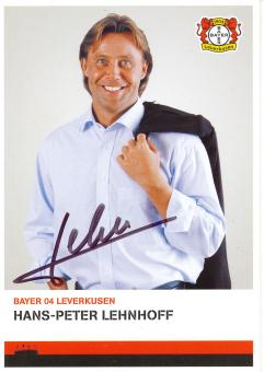 Hans Peter Lehnhoff  2006/2007   Bayer 04 Leverkusen Fußball Autogrammkarte original signiert 