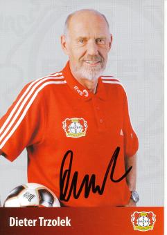 Dieter Trzolek  2005/2006   Bayer 04 Leverkusen Fußball Autogrammkarte original signiert 