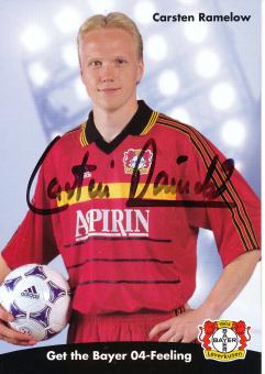 Carsten Ramelow  1998/1999   Bayer 04 Leverkusen Fußball Autogrammkarte original signiert 