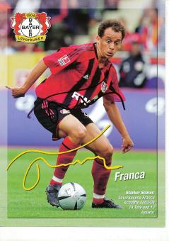 Franca  Bravo   Bayer 04 Leverkusen Fußball Autogrammkarte original signiert 