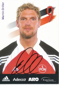 Martin Driller  2001/2002  FC Nürnberg  Fußball Autogrammkarte original signiert 