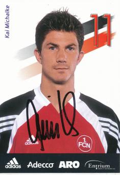 Kai Michalke  2001/2002  FC Nürnberg  Fußball Autogrammkarte original signiert 
