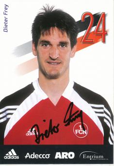 Dieter Frey  2001/2002  FC Nürnberg  Fußball Autogrammkarte original signiert 