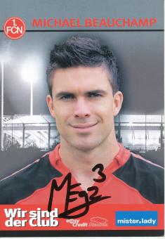 Michael Beauchamp  2006/2007  FC Nürnberg  Fußball Autogrammkarte original signiert 