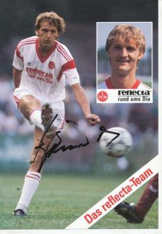 Hans Jürgen Brunner  1987/1988  FC Nürnberg  Fußball Autogrammkarte original signiert 