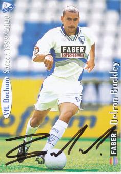 Delron Buckley  1999/2000  VFL Bochum  Fußball Autogrammkarte original signiert 