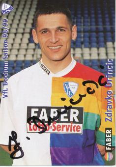 Zdravko Drincic  1998/1999  VFL Bochum  Fußball Autogrammkarte original signiert 