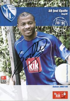 Joel Epalle  2007/2008  VFL Bochum  Fußball Autogrammkarte original signiert 