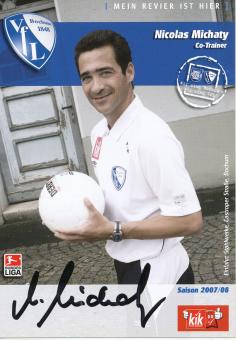 Nicolas Michaty  2007/2008  VFL Bochum  Fußball Autogrammkarte original signiert 