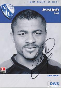 Joel Epalle  2006/2007  VFL Bochum  Fußball Autogrammkarte original signiert 