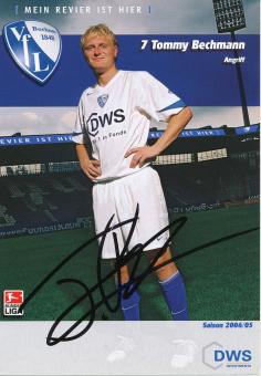 Tommy Bechmann  2004/2005  VFL Bochum  Fußball Autogrammkarte original signiert 