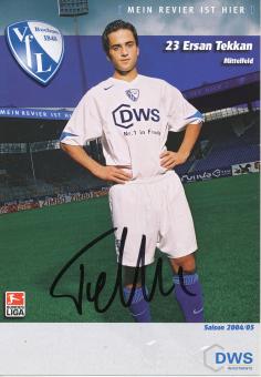 Ersan Tekka  2004/2005  VFL Bochum  Fußball Autogrammkarte original signiert 