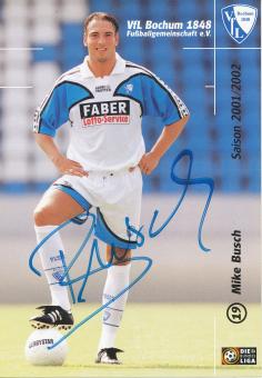 Mike Busch  2001/2002  VFL Bochum  Fußball Autogrammkarte original signiert 