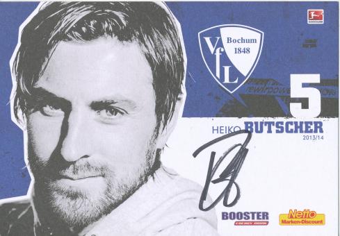 Heiko Butscher  2013/2014  VFL Bochum  Fußball Autogrammkarte original signiert 