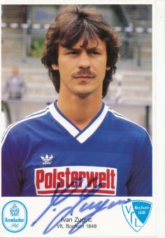 Ivan Zugcic  1984/1985  VFL Bochum  Fußball Autogrammkarte original signiert 