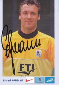 Michael Hofmann  2001/2002  1860 München Fußball Autogrammkarte original signiert 