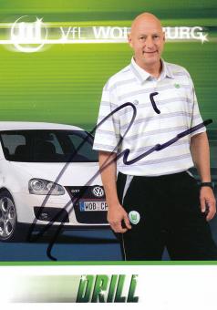 Jörg Drill  2007/2008  VFL Wolfsburg  Fußball Autogrammkarte original signiert 