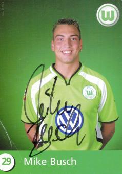 Mike Busch  2000/2001  VFL Wolfsburg  Fußball Autogrammkarte original signiert 