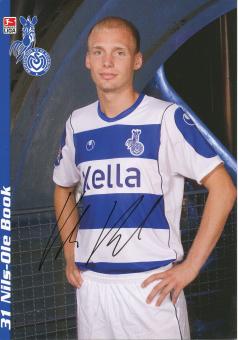 Nils Ole Book  2006/2007  MSV Duisburg  Fußball Autogrammkarte original signiert 