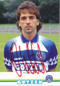 Oliver Westerbeek  1993/1994  MSV Duisburg  Fußball Autogrammkarte original signiert 