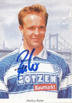 Markus Osthoff  1997/1998  MSV Duisburg  Fußball Autogrammkarte original signiert 