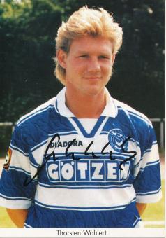 Thorsten Wohlert  1996/1997  MSV Duisburg  Fußball Autogrammkarte original signiert 