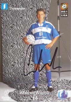 Marcus Wedau  1999/2000  MSV Duisburg  Fußball Autogrammkarte original signiert 