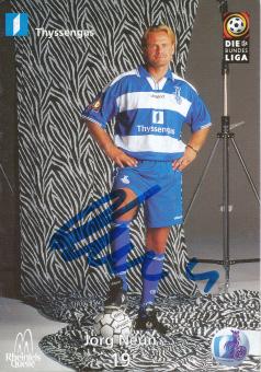 Jörg Neun  1999/2000  MSV Duisburg  Fußball Autogrammkarte original signiert 