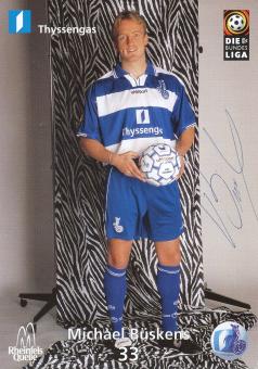 Michael Büskens  1999/2000  MSV Duisburg  Fußball Autogrammkarte original signiert 