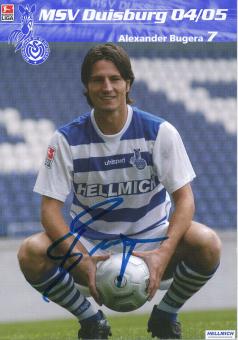Alexandra Bugera  2004/2005  MSV Duisburg  Fußball Autogrammkarte original signiert 