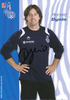 Ronald Rynio  2008/2009  MSV Duisburg  Fußball Autogrammkarte original signiert 