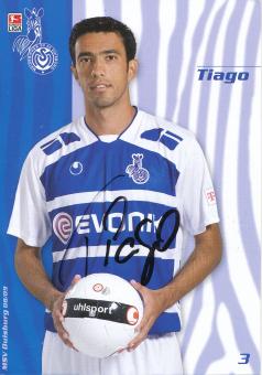 Tiago  2008/2009  MSV Duisburg  Fußball Autogrammkarte original signiert 