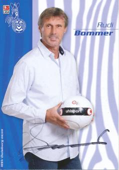 Rudi Bommer  2008/2009  MSV Duisburg  Fußball Autogrammkarte original signiert 