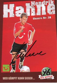 Hendrik Hahne  2006/2007  Hannover 96  Fußball Autogrammkarte original signiert 