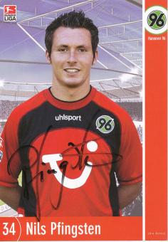 Nils Pfingsten  2003/2004  Hannover 96  Fußball Autogrammkarte original signiert 