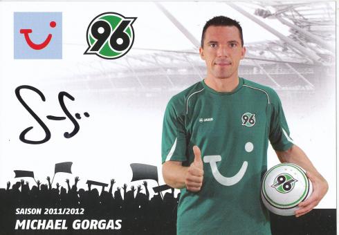 Michael Gorgas  2011/2012  Hannover 96  Fußball Autogrammkarte original signiert 