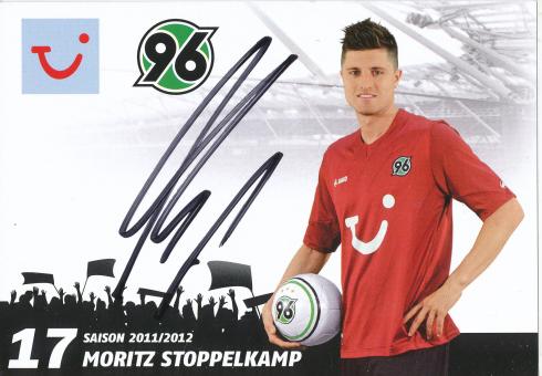 Moritz Stoppelkamp  2011/2012  Hannover 96  Fußball Autogrammkarte original signiert 