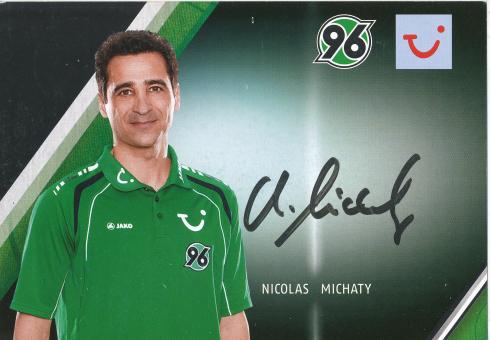 Nicolas Michaty  2013/2014  Hannover 96  Fußball Autogrammkarte original signiert 