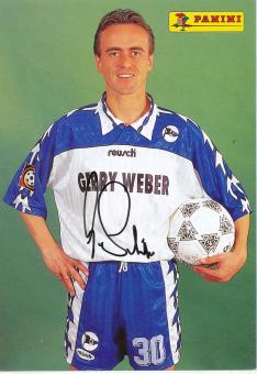 Günter Schäfer  1996/1997  Arminia Bielefeld  Fußball Autogrammkarte original signiert 